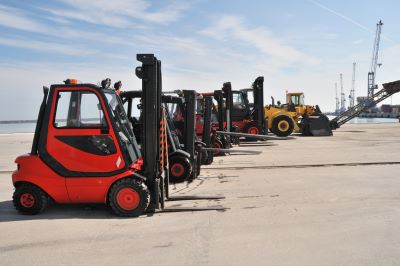 Forklift lineup 